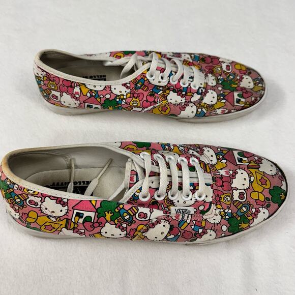 VANS Hello Kitty sneakers shoes us 8 men's 6.5 great condition - Picture 5 of 9